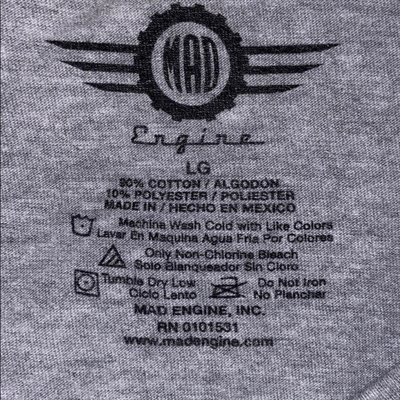 MAD ENGINE “Alcohol Loading...Please Wait” T-Shirt - Picture 2 of 2